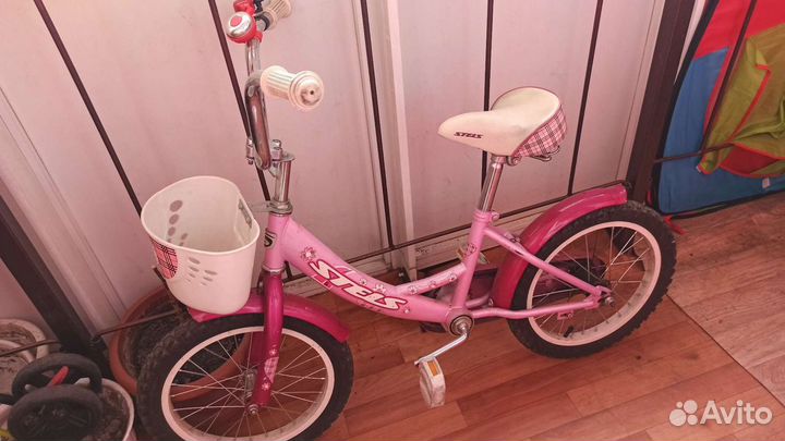 Детский велосипед stels 16