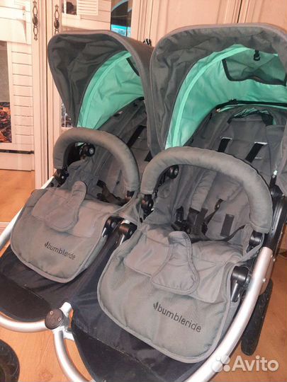 Bumbleride indie twin коляска для двойни