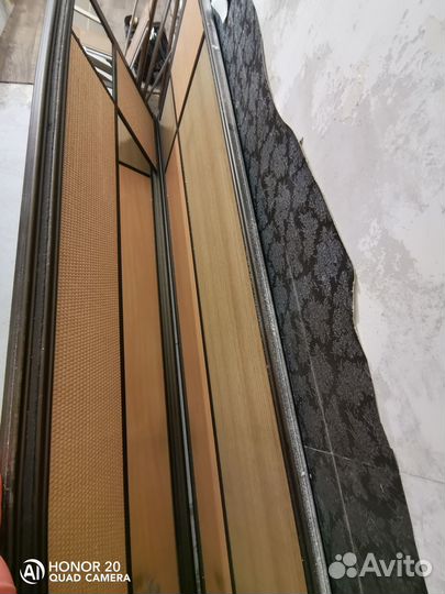 Двери от шкафа купе зеркальные б/у