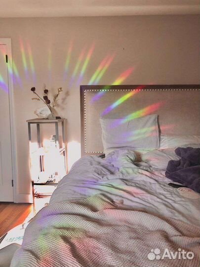 Радужная наклейка на окно Ловец солнца