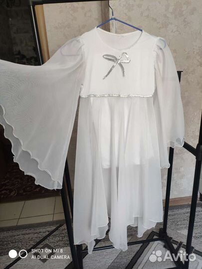 Костюм ангела для девочки 6-8 лет