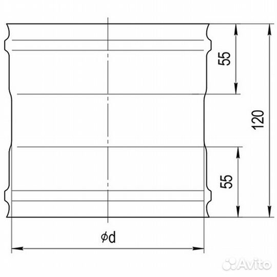Адаптер мм феррум d150 (430/0,8мм)
