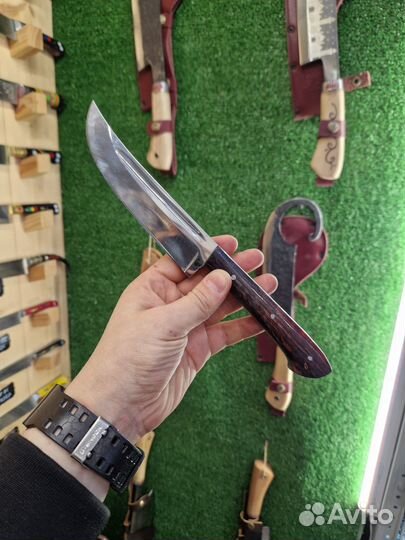 Пчак узбекский, нож, топорик, ножны, ручная работа