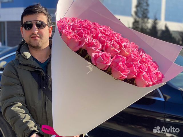 51 Роза 101 Розы Букеты Цветы 15 25 35 шт Доставка