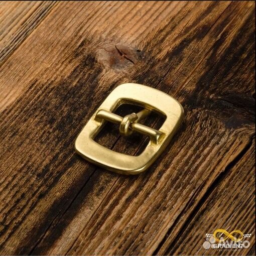 Пряжка для ремня латунь