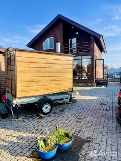Баня на колесах в аренду