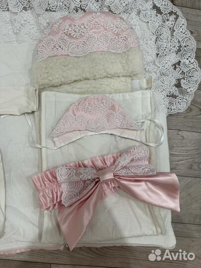 Конверт на выписку для девочки