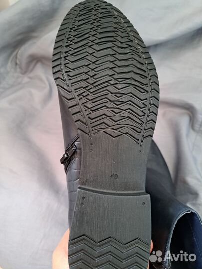 Ботильоны натуральная кожа 40