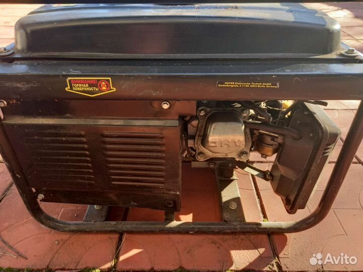 Электрогенератор бензиновый huter 2500L