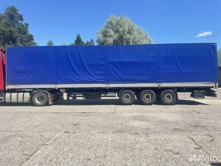 Полуприцеп бортовой Kogel SN24, 2011