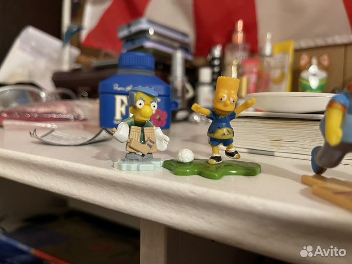 Фигурки симпсоны из киндера the simpsons