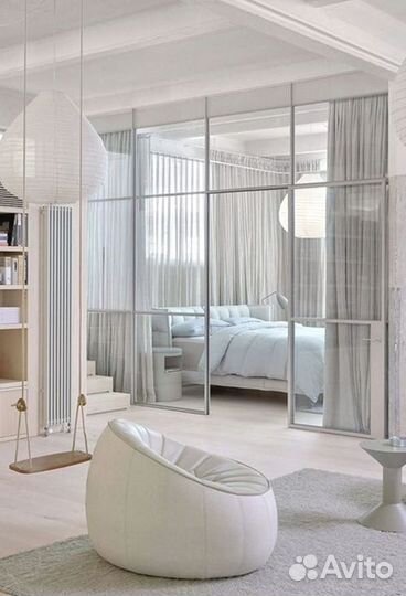 Стеклянные перегородки