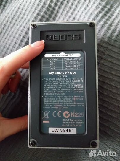 Педаль эффектов boss Metal Core ML-2