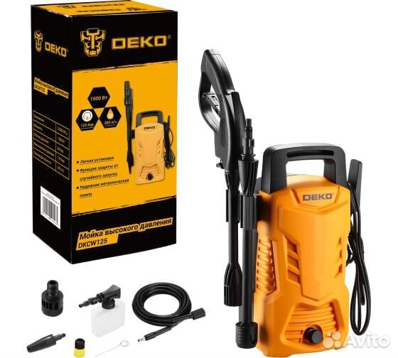 Мойка высокого давления deko 125/140/170/195/215