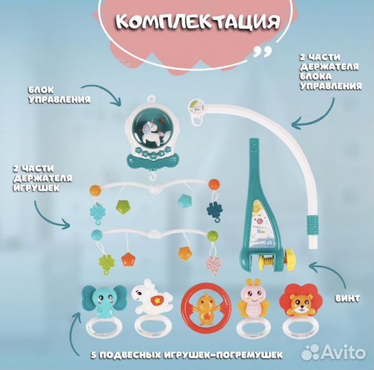 Мобиль на кроватку