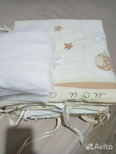 Бортики и балдахин