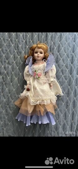 Кукла голова керамика