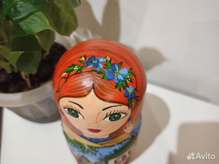 Матрешка ручная роспись