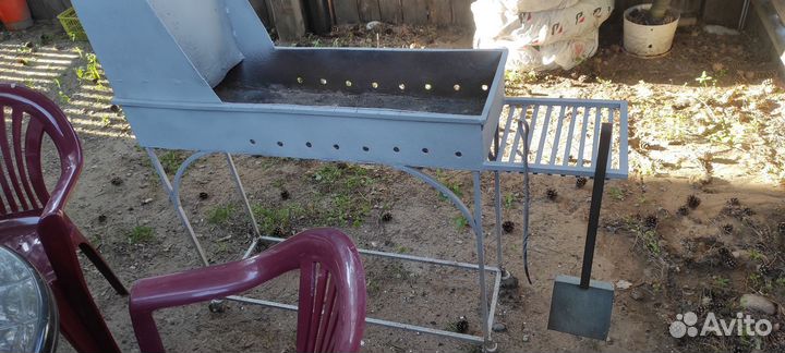 Мангал, стол, стулья