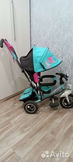 Велосипед детский с ручкой