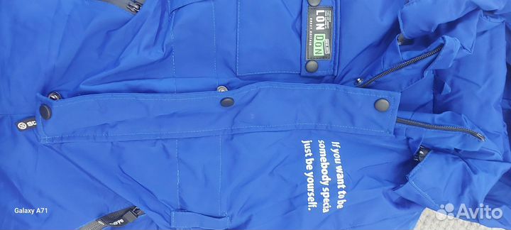 Зимний комбинезон для мальчика на рост 134-140см