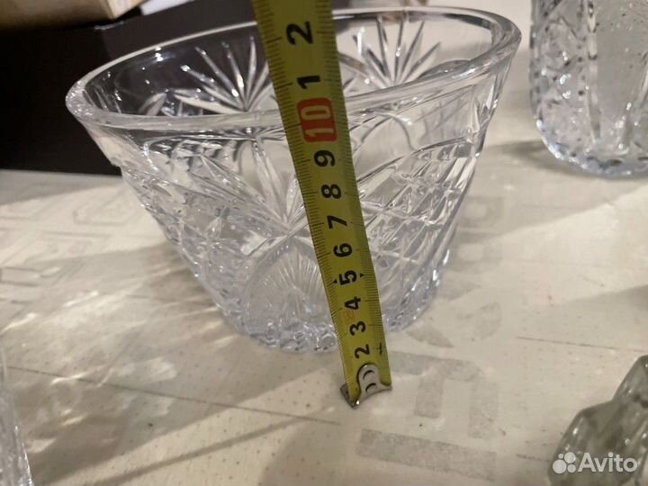 Хорошая посуда СССР салатники хрусталь