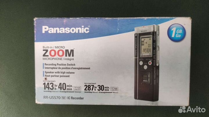 Диктофон panasonic