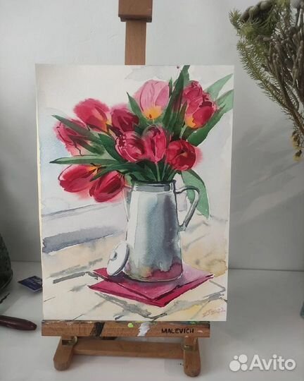 Картина акварелью 