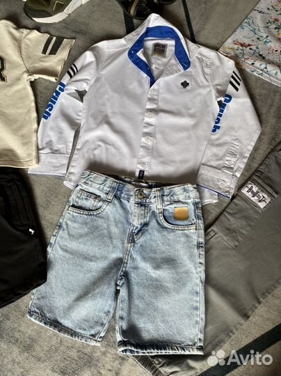 Вещи пакетом на мальчика 116-122