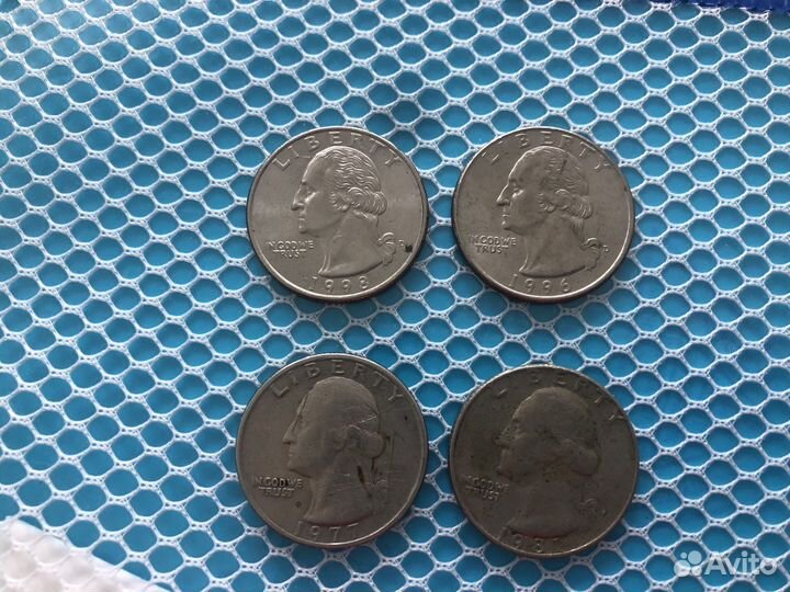 Монета liberty 1977,1981, (1996,1998-проданы)