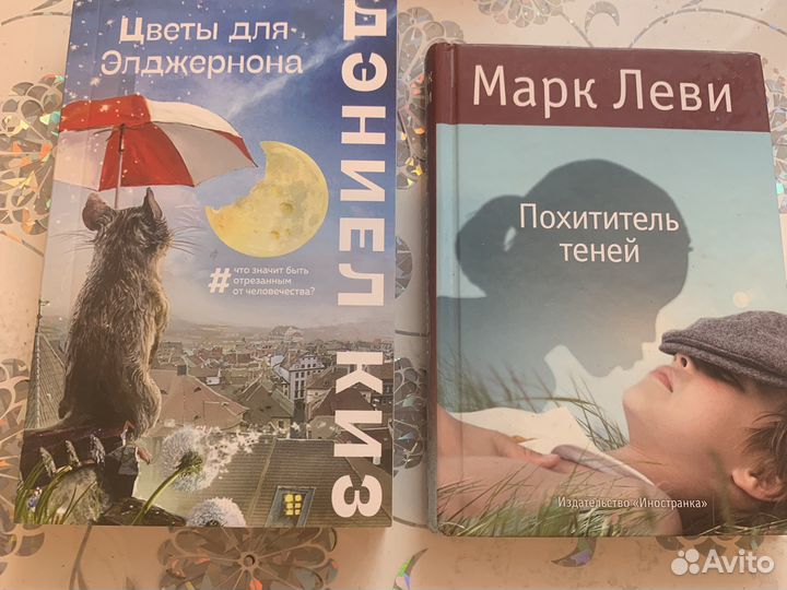 Книга Цветы для Элджернона и Похититель Теней