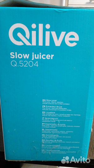 Соковыжималка Qilive Slow juicer Q.5204