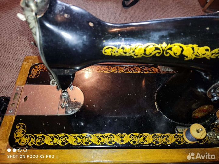 Швейная машина Подольск электрический. рабочая