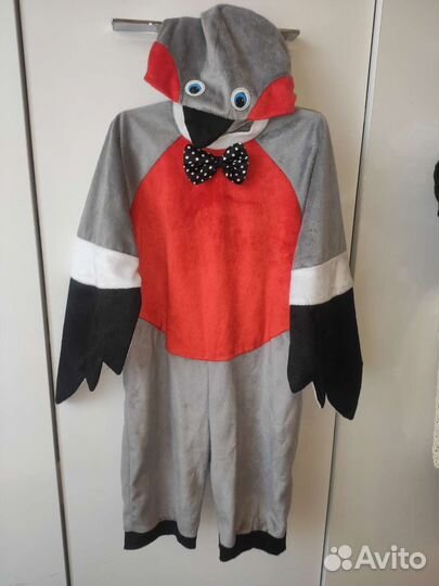 Карнавальный костюм снегирь р. 104