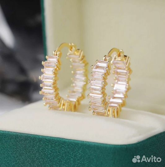 Серьги бижутерия