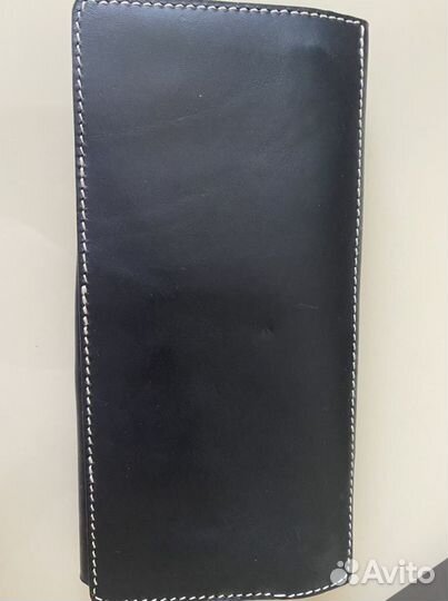 Кошелек мужской кожаный ручной работы