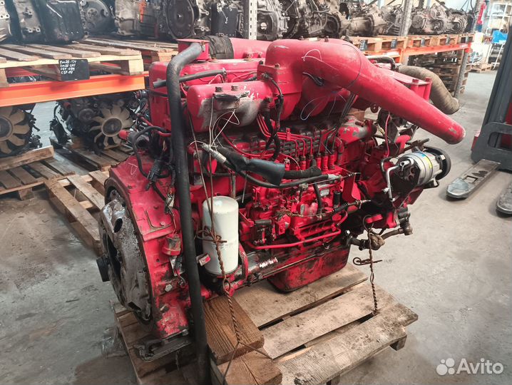 Двигатель контрактный DE12TI на daewoo грузовой