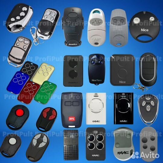 Дубликат пульта Doorhan, Саme, Nice,BFT, An-Motors