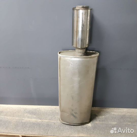 Глушитель с резанатором для santa fe 3dm