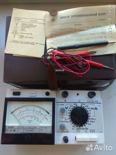 Тестер мультиметр СССР