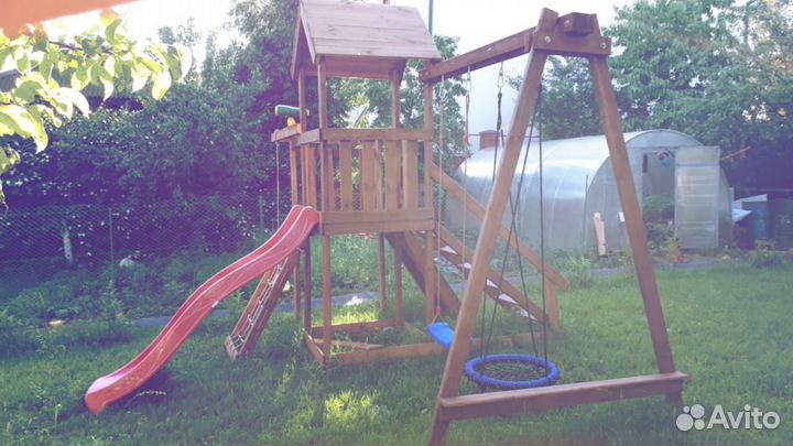 Детская площадка комплекс с горкой