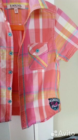 Рубашка из мульти бума