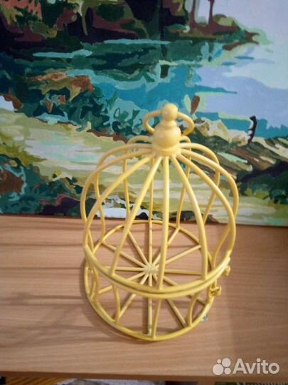 Клетка декоративная, металлическая