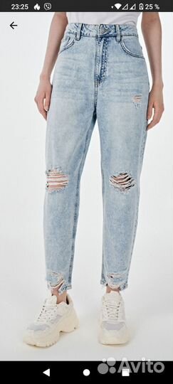 Новые Джинсы мом Ostin р.44-46