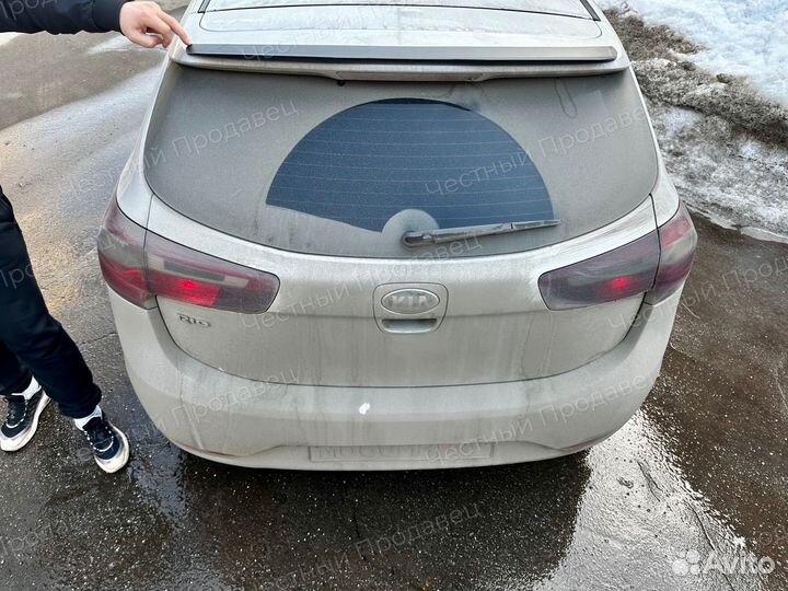 Спойлер kia rio 3 хэтчбек рио 3