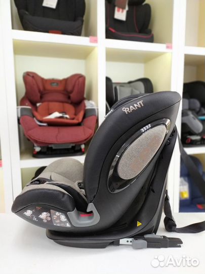 Автокресло 9-36кг изофикс Rant IQ Genius Beige