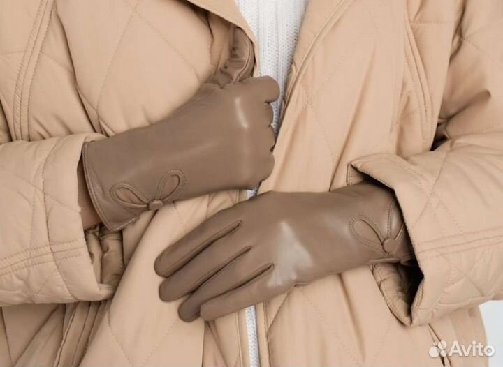 Перчатки Farella кожаные новые 8 размер