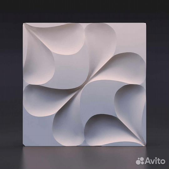 Гипсовая 3D панель 