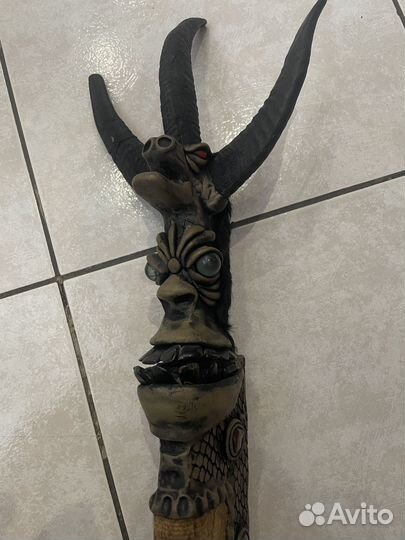 Мачете-маска в инкрустированных ножнах, Ю.Америка