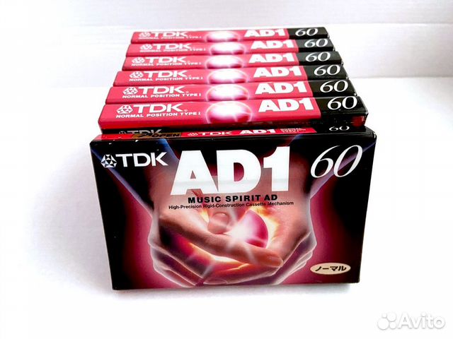 Аудиокассеты кассеты TDK AD 1 60 - 1996 г
